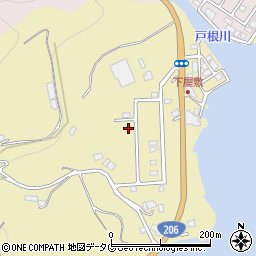 長崎県長崎市琴海村松町31-7周辺の地図