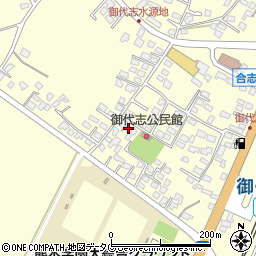 熊本県合志市御代志1747-6周辺の地図