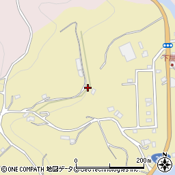 長崎県長崎市琴海村松町64周辺の地図