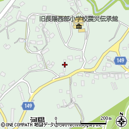 熊本県阿蘇郡南阿蘇村河陽4954周辺の地図