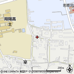熊本県菊池郡大津町室2080周辺の地図
