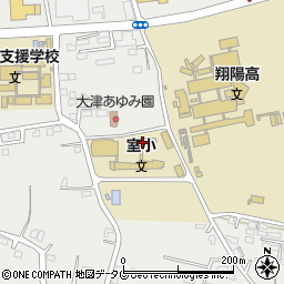 熊本県菊池郡大津町室1820-1周辺の地図