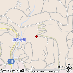 熊本県玉名郡玉東町西安寺1496周辺の地図
