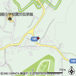 熊本県阿蘇郡南阿蘇村河陽5156周辺の地図