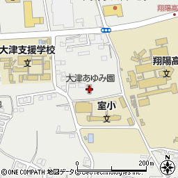 熊本県菊池郡大津町室1818-1周辺の地図