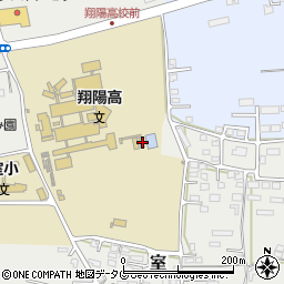 熊本県菊池郡大津町室2066-1周辺の地図