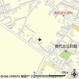 熊本県合志市御代志1817-4周辺の地図
