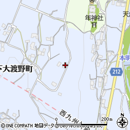 長崎県諫早市下大渡野町2629周辺の地図