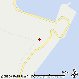 池島循環線周辺の地図