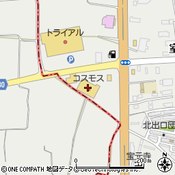 株式会社コスモス薬品　ドラッグストアコスモス大津室店周辺の地図