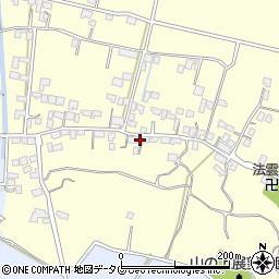 熊本県玉名市横島町大園876周辺の地図