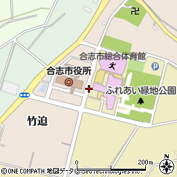 合志市総合センター周辺の地図