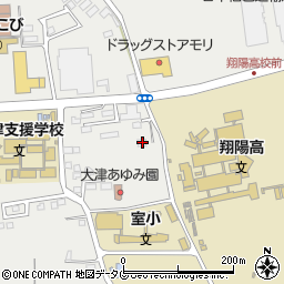熊本県菊池郡大津町室1807-3周辺の地図