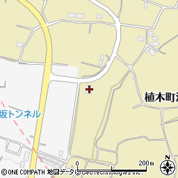 熊本県熊本市北区植木町滴水1606周辺の地図