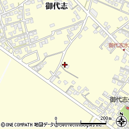熊本県合志市御代志1829周辺の地図