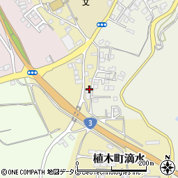 熊本県熊本市北区植木町滴水2266-6周辺の地図