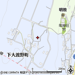 長崎県諫早市下大渡野町2314周辺の地図
