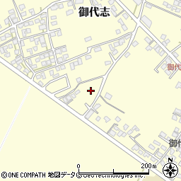 熊本県合志市御代志1882-4周辺の地図