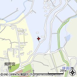 熊本県熊本市北区改寄町162周辺の地図