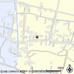 熊本県玉名市横島町大園23周辺の地図