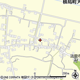 熊本県玉名市横島町大園297周辺の地図