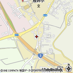 熊本県熊本市北区植木町滴水2266周辺の地図