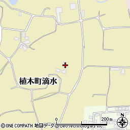 熊本県熊本市北区植木町滴水1425-2周辺の地図