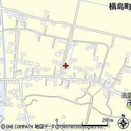 熊本県玉名市横島町大園293周辺の地図