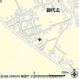 熊本県合志市御代志1868-19周辺の地図
