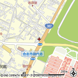 熊本県合志市御代志1692-6周辺の地図