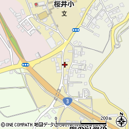 熊本県熊本市北区植木町滴水2266-2周辺の地図