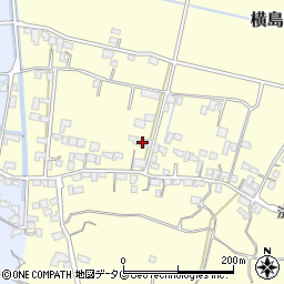 熊本県玉名市横島町大園29周辺の地図