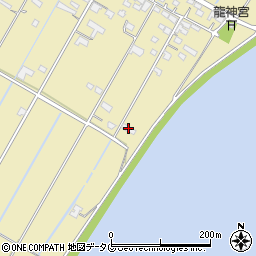 熊本県玉名市滑石4369周辺の地図