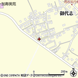 熊本県合志市御代志1872-19周辺の地図