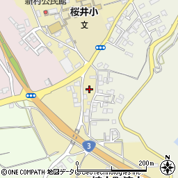 熊本県熊本市北区植木町滴水2265周辺の地図