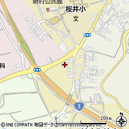 熊本県熊本市北区植木町滴水2268周辺の地図