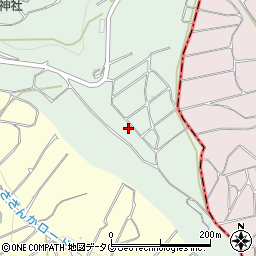 熊本県玉名市天水町野部田1171-20周辺の地図