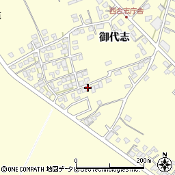 熊本県合志市御代志1872-6周辺の地図
