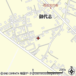 熊本県合志市御代志1865-3周辺の地図