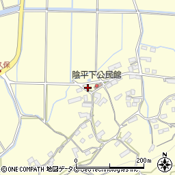 大村市消防団　第１４分団蔭平周辺の地図