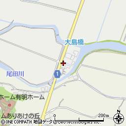 熊本県玉名市天水町竹崎1011周辺の地図