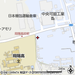 セブンイレブン熊本大津翔陽高校前店周辺の地図