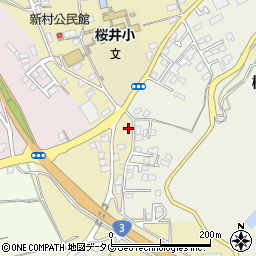熊本県熊本市北区植木町滴水2264周辺の地図