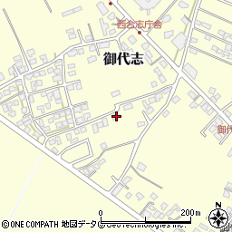 熊本県合志市御代志1865-6周辺の地図