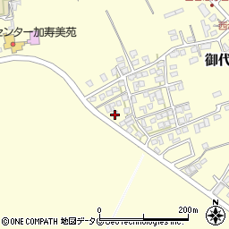 熊本県合志市御代志1875-1周辺の地図
