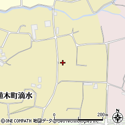 熊本県熊本市北区植木町滴水1811周辺の地図