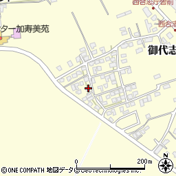 熊本県合志市御代志1875-4周辺の地図