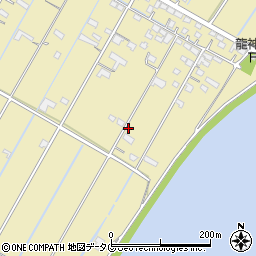 熊本県玉名市滑石3348周辺の地図