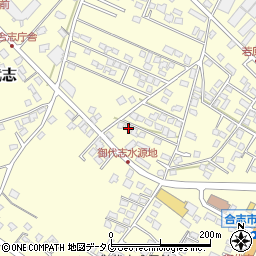 熊本県合志市御代志1665-82周辺の地図