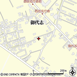 熊本県合志市御代志1850-2周辺の地図